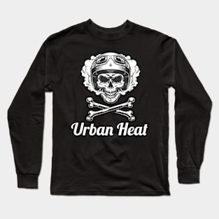 Urban Heat / Vintage Skull Style Long Sleeve T-Shirt